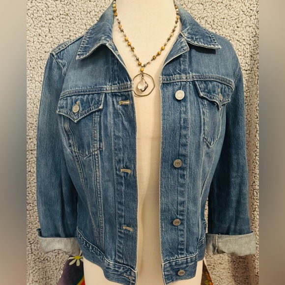 GAP Blue Jean Jacket - Picture 1 of 2